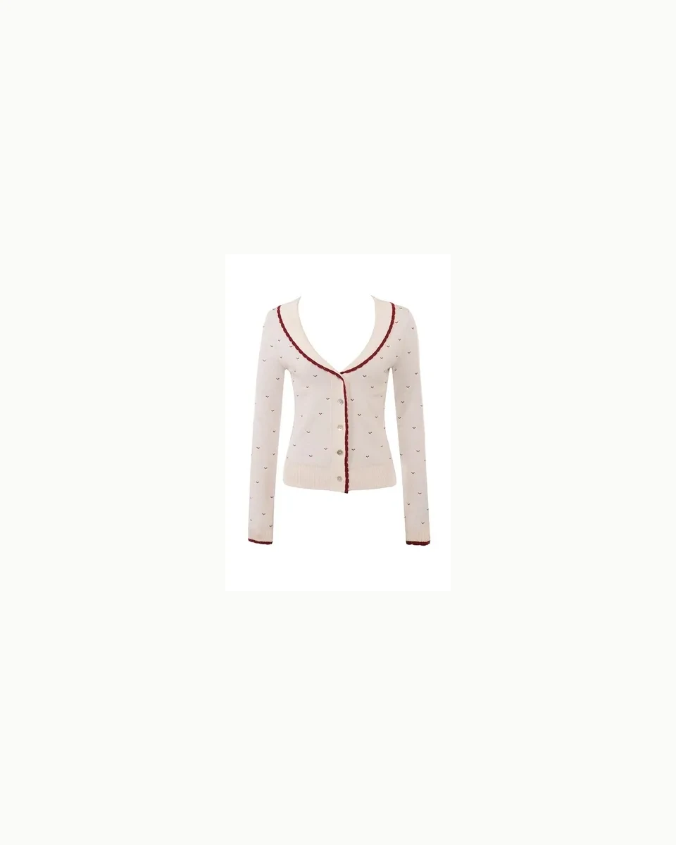 Cardigan flat lay source photo